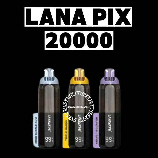LANA PIX 閃光彈 20000口一次性 · 拋棄式電子煙推薦 · 台灣現貨